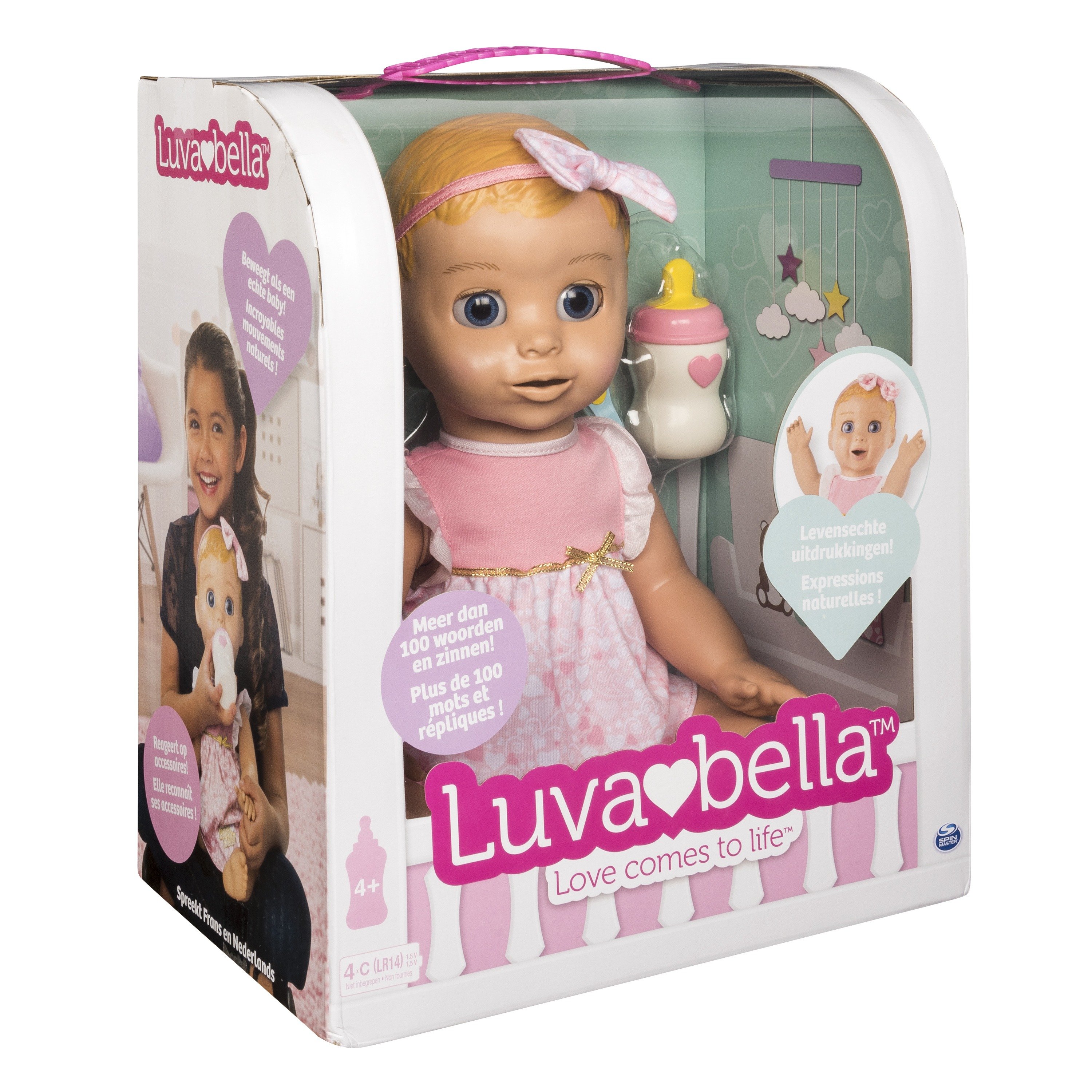 Kaal calorie Shuraba Luvabella - de interacieve en levensechte pop - Alles Over Speelgoed