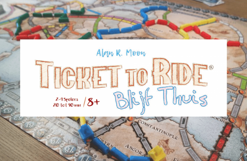 Speel gratis Ticket To Ride - Blijf Thuis